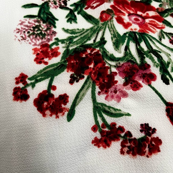 WHITE FLORAL PRINT DRESS - Picture 3 of 4